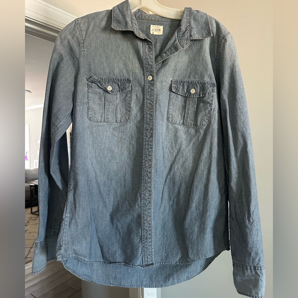 Chambray button down